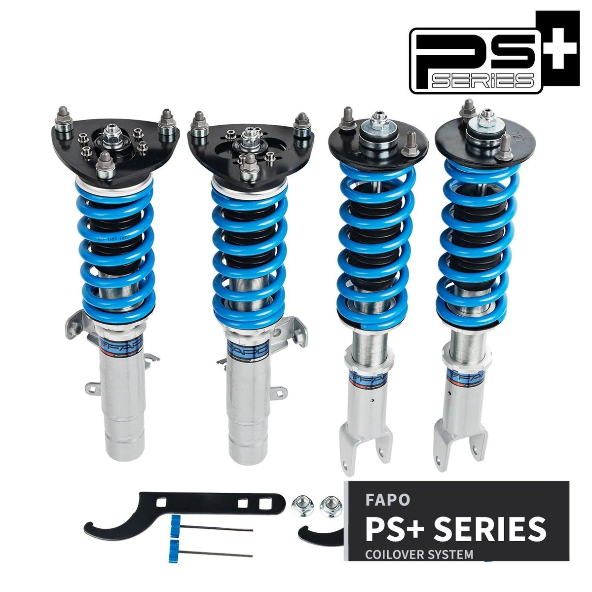 FAPO PS+ 16-Level Coilovers Honda Accord 9th Gen CT1/CT2/CR2/CR3/CR6 2012-2019 [PS012620]