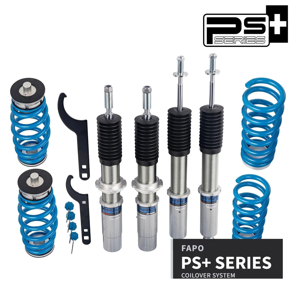 FAPO PS+ 16-Level Coilovers Audi A4 4th Gen FWD B8/8K 2008-2016 [PS014320]