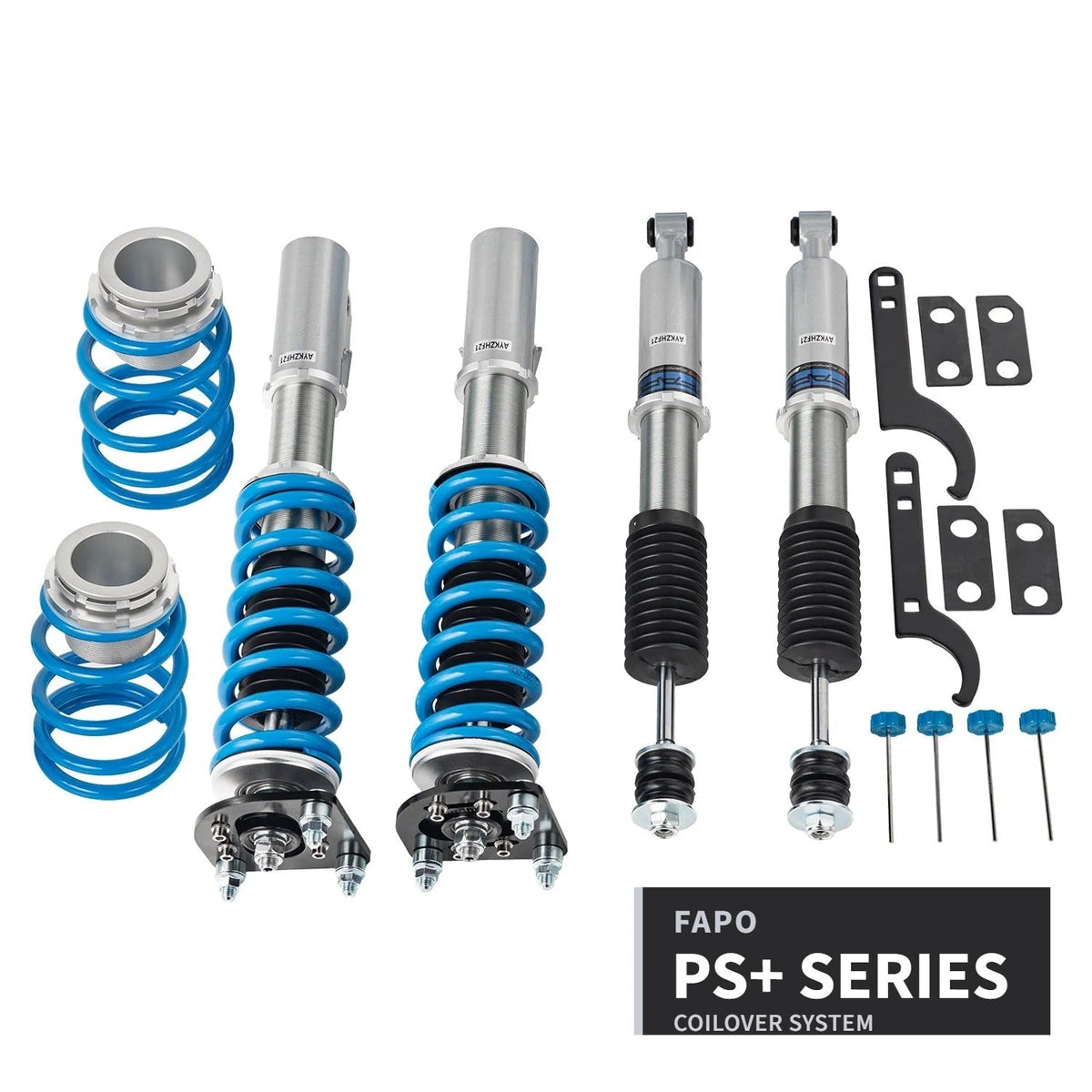 FAPO PS+ 16-Level Coilovers Ford Mustang 4th Gen SN-95 1994–2004 [PS017420]
