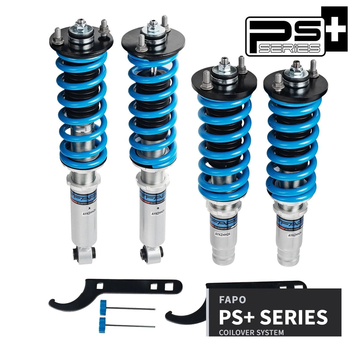 FAPO PS+ 16-Level Coilovers Honda CR-V 1st Gen RD1-RD3 1995-2001 [PS022020]