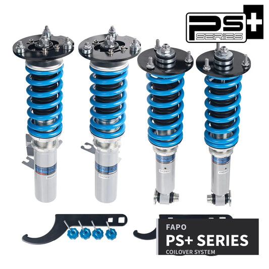 FAPO PS+ 16-Level Coilovers BMW 5 Series 2nd Gen E28 1981-1988 (58MM) [PS026820]