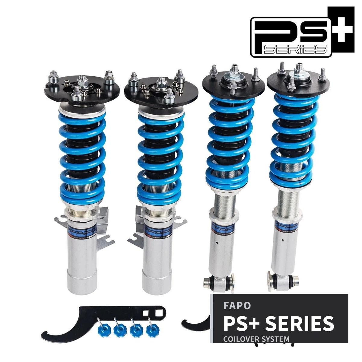 FAPO PS+ 16-Level Coilovers BMW 5 Series 3rd Gen E34 1988-1996 [PS026920]