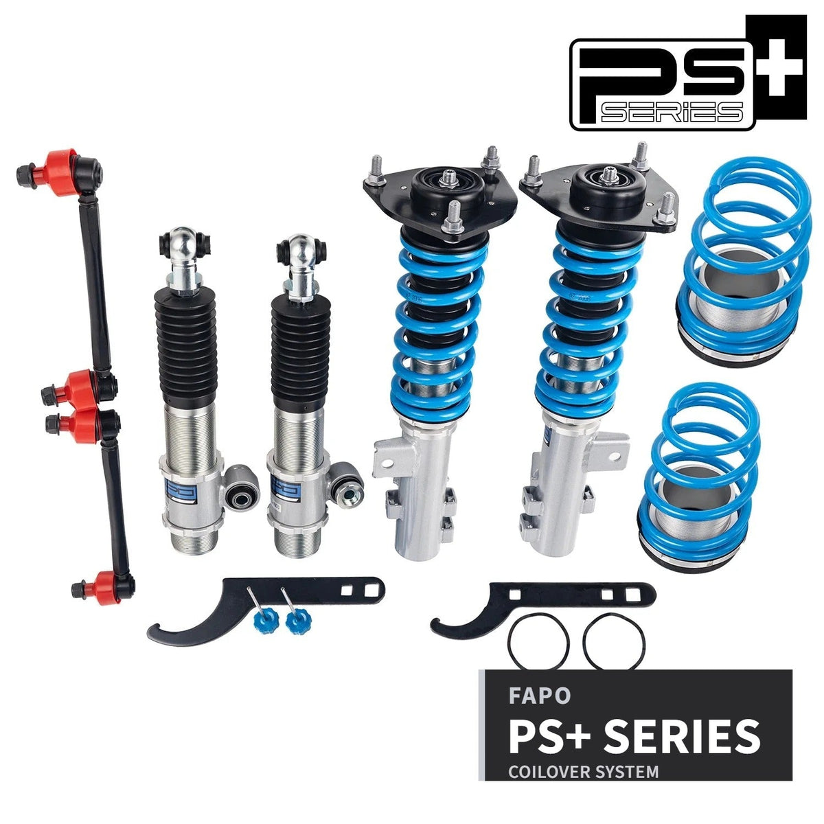 FAPO PS+ 16-Level Coilovers Hyundai Veloster 1st Gen FS 2011-2018 [PS029020]