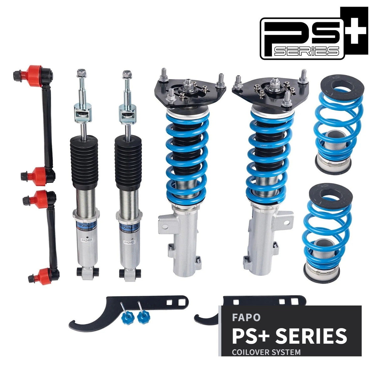 FAPO PS+ 16-Level Coilovers Hyundai Elantra 6th Gen AD 2016–2020 [PS029820]