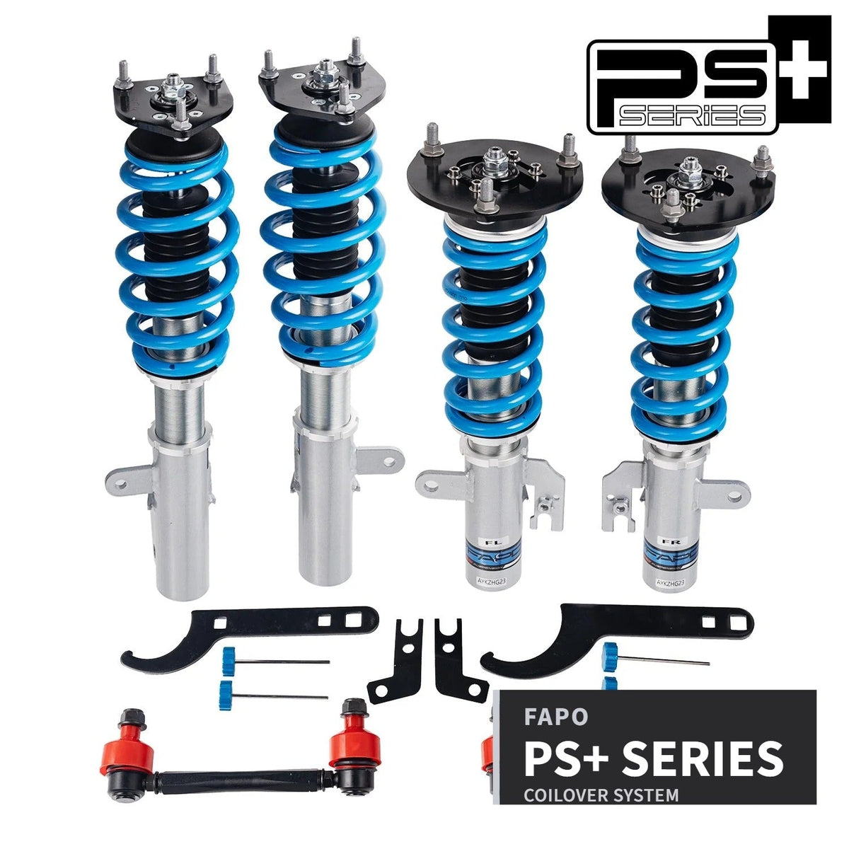 FAPO PS+ 16-Level Coilovers Toyota Camry 6th Gen XV40/ACV40 2007-2011 [PS035820]
