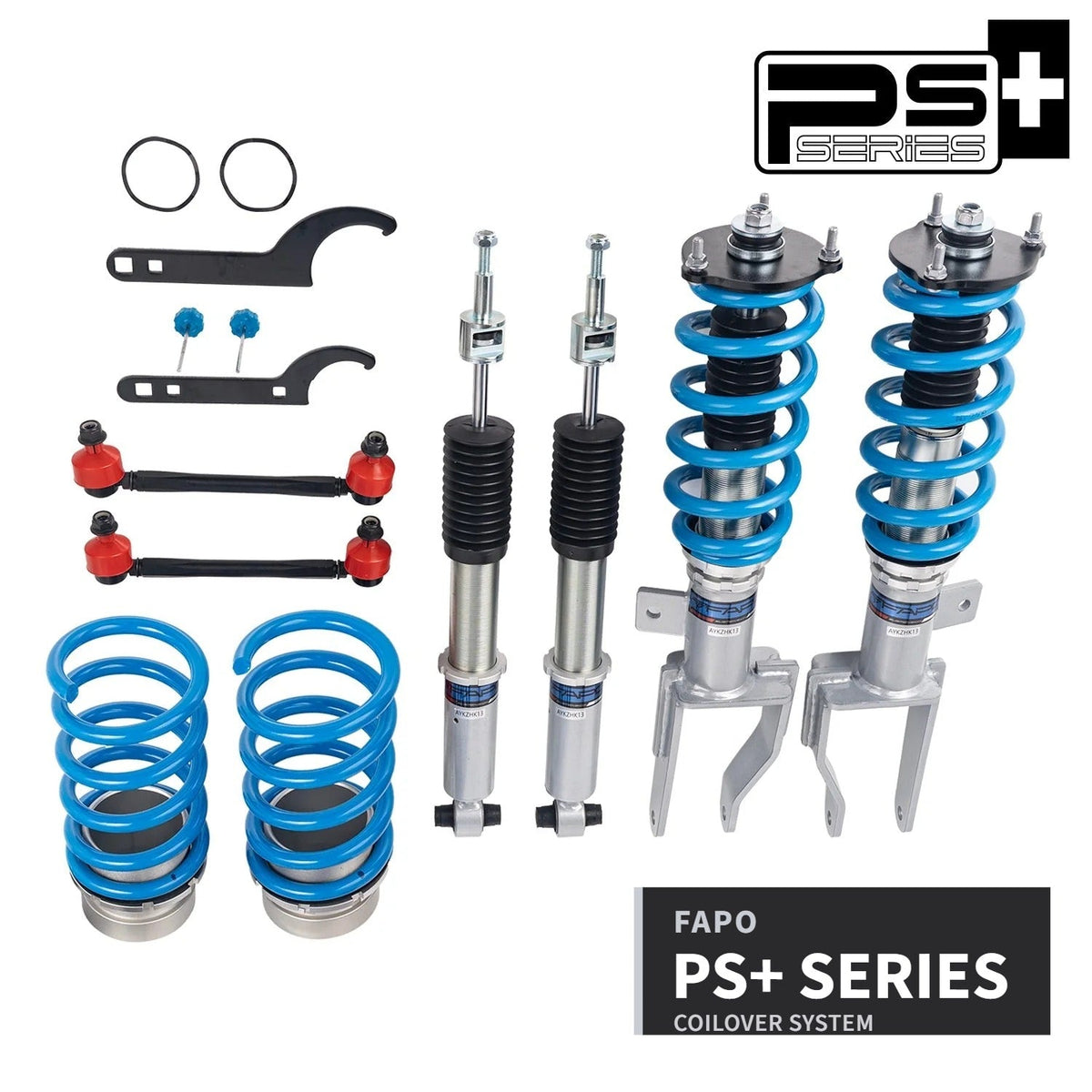 FAPO PS+ 16-Level Coilovers Tesla Model 3 4WD 2017+ [PS039820]