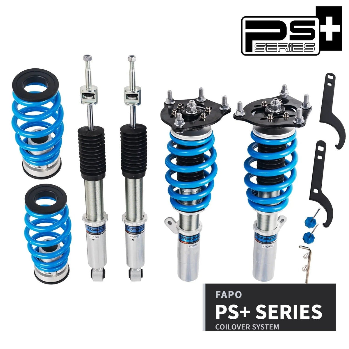 FAPO PS+ 16-Level Coilovers Honda Accord 10th Gen CV1/CV2/CV3 2018-2022 [PS042520]
