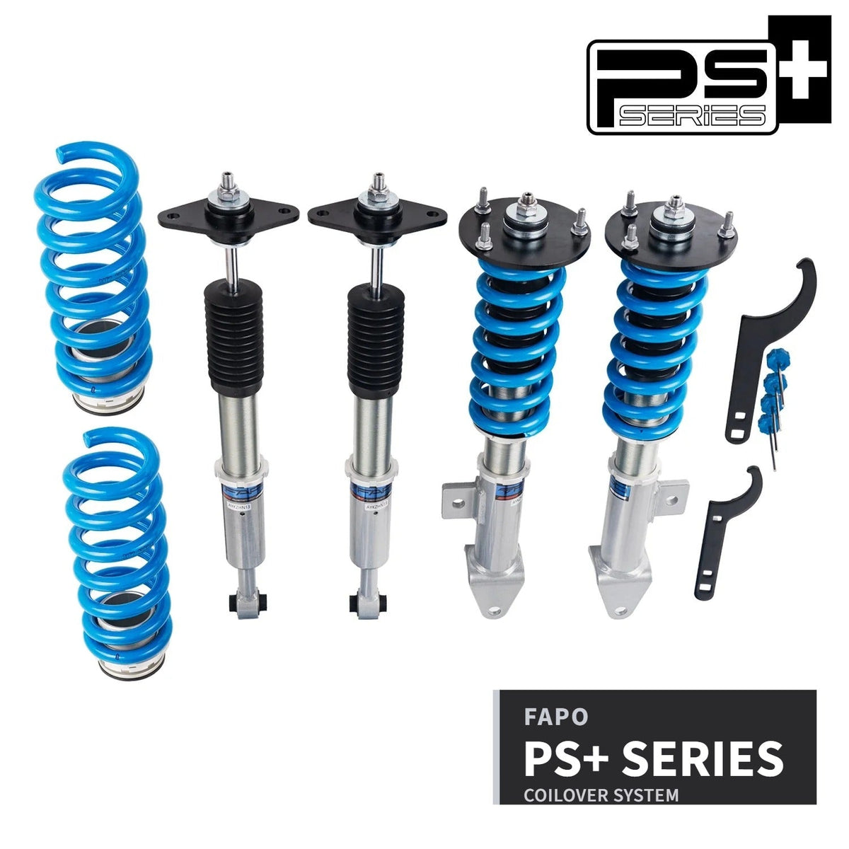 FAPO PS+ 16-Level Coilovers Chrysler 300C LX 2WD 2005-2010 [PS069220]