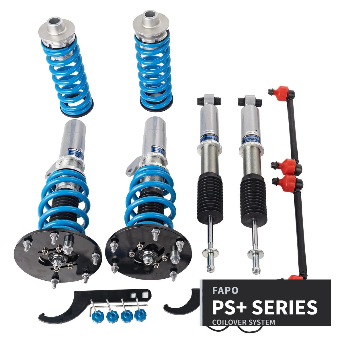 FAPO PS+ 16-Level Coilovers BMW 1 Series 2nd Gen (5-Bolt) F20/F21 2011-2019 [PS086520]