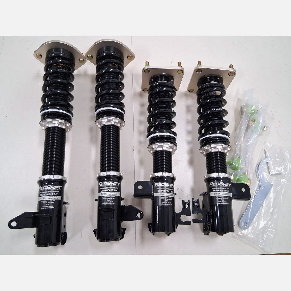 RedShift BC Revalved Comp 1W Coilovers 2010-16 Porsche Panamera RWD (970 G1)