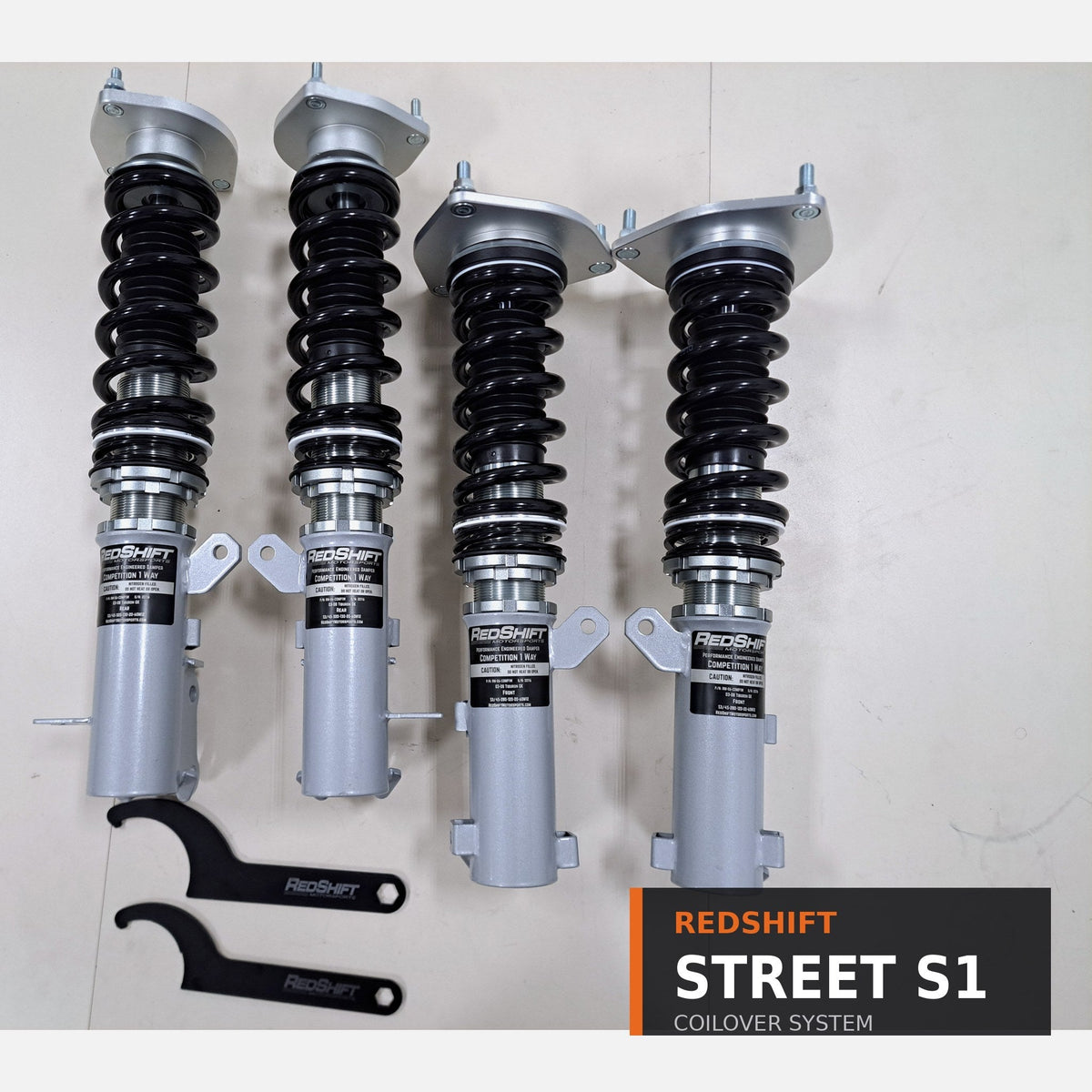 RedShift Street S1 Coilovers (Value Kit) 2011-19 Ford Fiesta (MK VI)