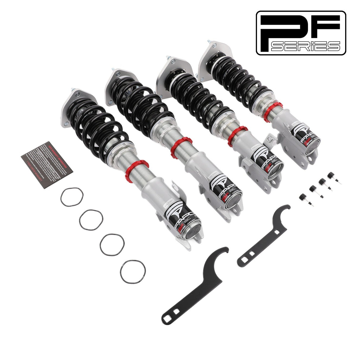 FAPO PF 32-Level Coilovers Volkswagen Golf GTI/R MK7 2012-2020, Golf MK8 2020+, Jetta MK7 2019+ & Audi A3/S3/TT (MQB) [PF004830]