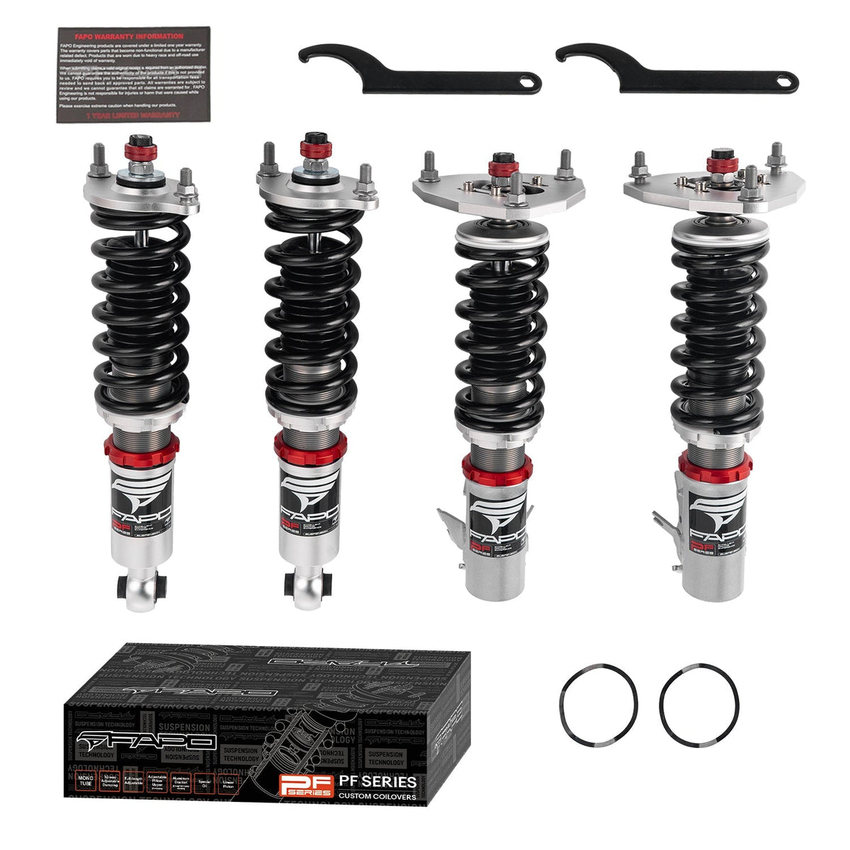 FAPO PF 32-Level Coilovers Mitsubishi Lancer 9th Gen CS3A 2007-2017 [PF003530]