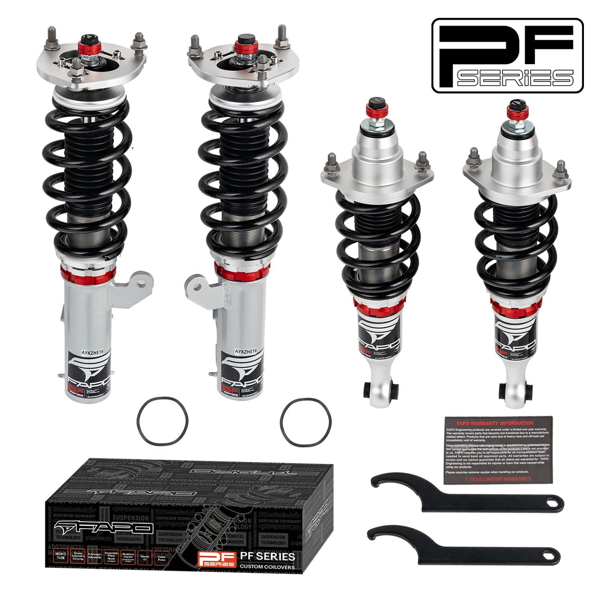 FAPO PF 32-Level Coilovers Mitsubishi Outlander Sport 2010+ / ASX 2010+ / Lancer EX 2007-2017 [PF003630]