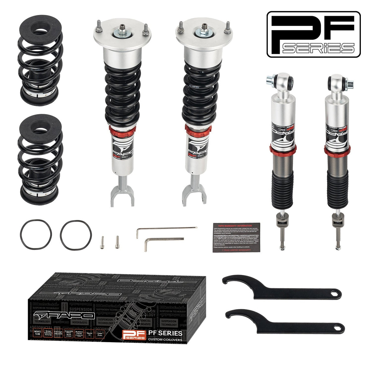 FAPO PF 32-Level Coilovers Volkswagen Passat FWD B5G/B5.5 1996-2005 & Skoda Superb 1st Gen B5 2001-2008 [PF004730]