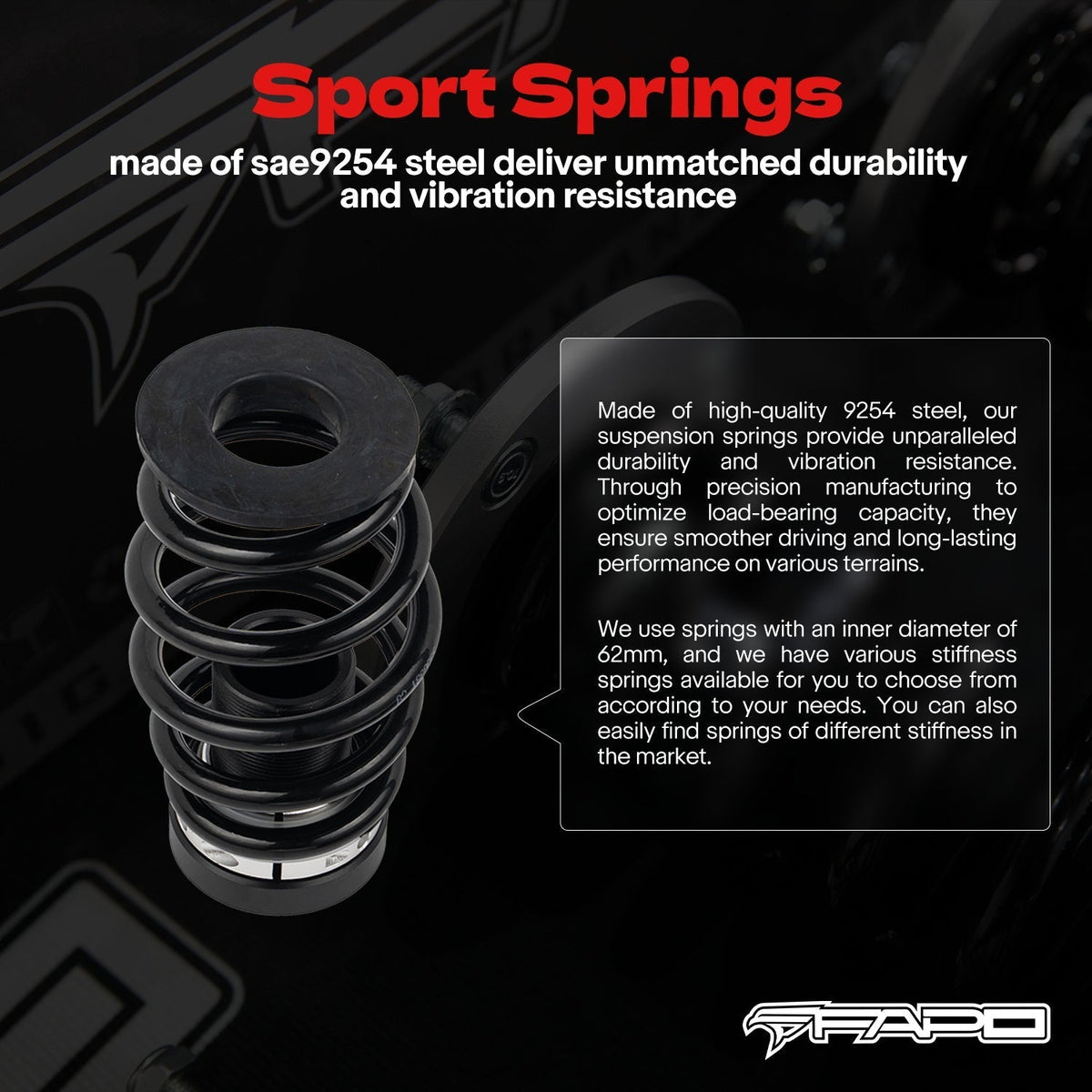 FAPO PF Custom 32-Level Coilovers 2012-2015 Honda Civic FG/FB/ FG/FB & Acura ILX DE2 2016-2019 [PF002530-CUSTOM]