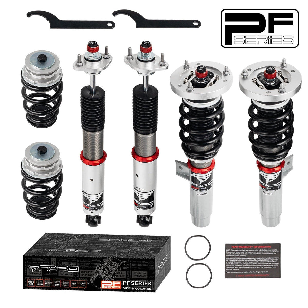 FAPO PF 32-Level Coilovers BMW 3 Series 4th Gen E46 (Non-M) 1997-2006 [PF006130]