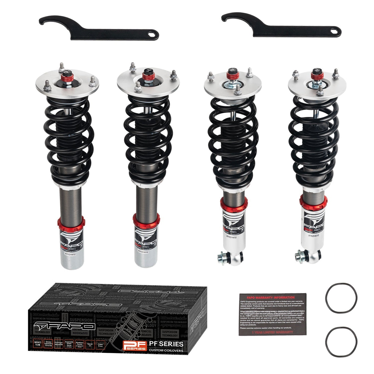 FAPO PF 32-Level Coilovers BMW 5 Series E60/E61 2003-2010 / M5 E60 2003-2010 [PF006630]