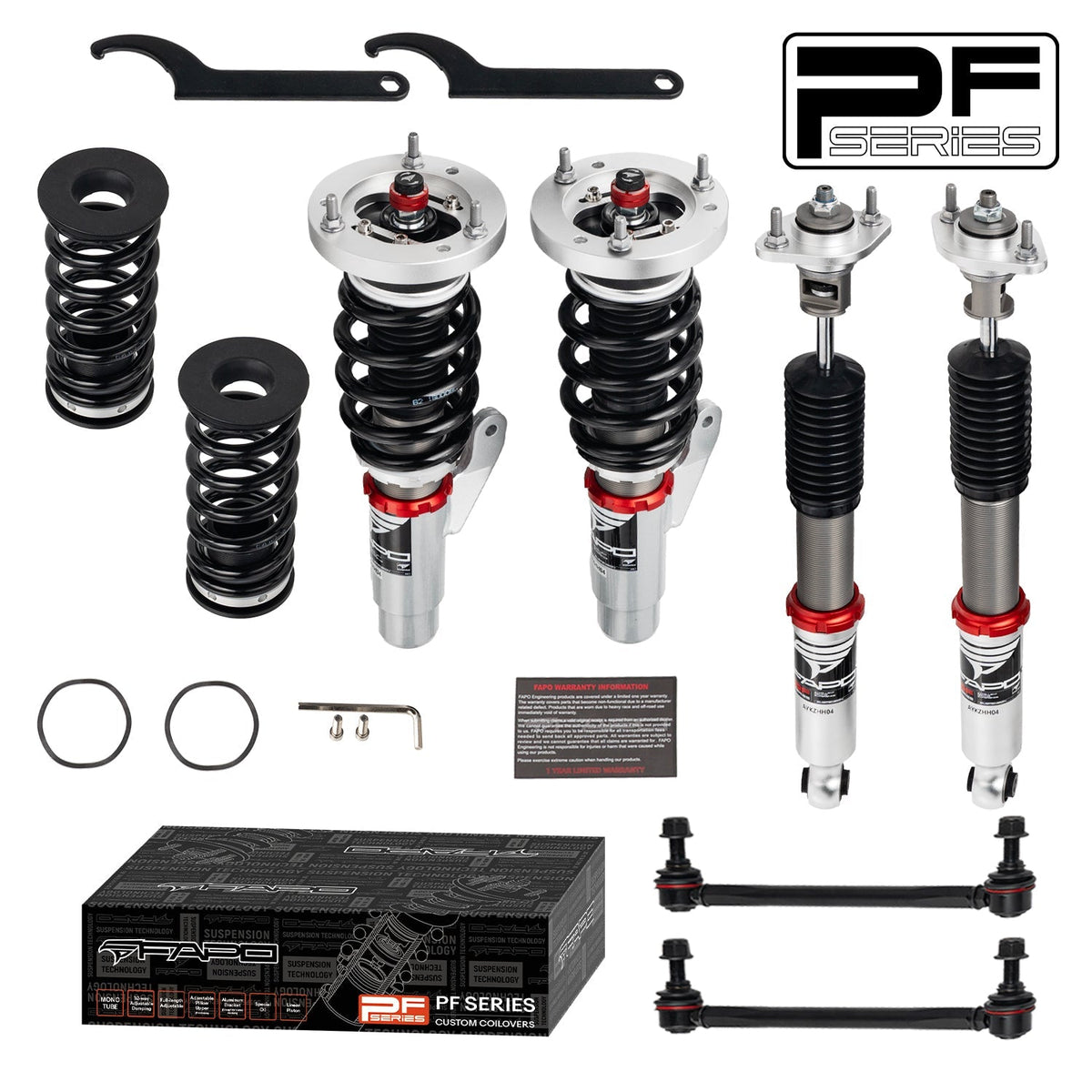 FAPO PF 32-Level Coilovers BMW Z4 E85/E86 2002-2008 [PF006730]