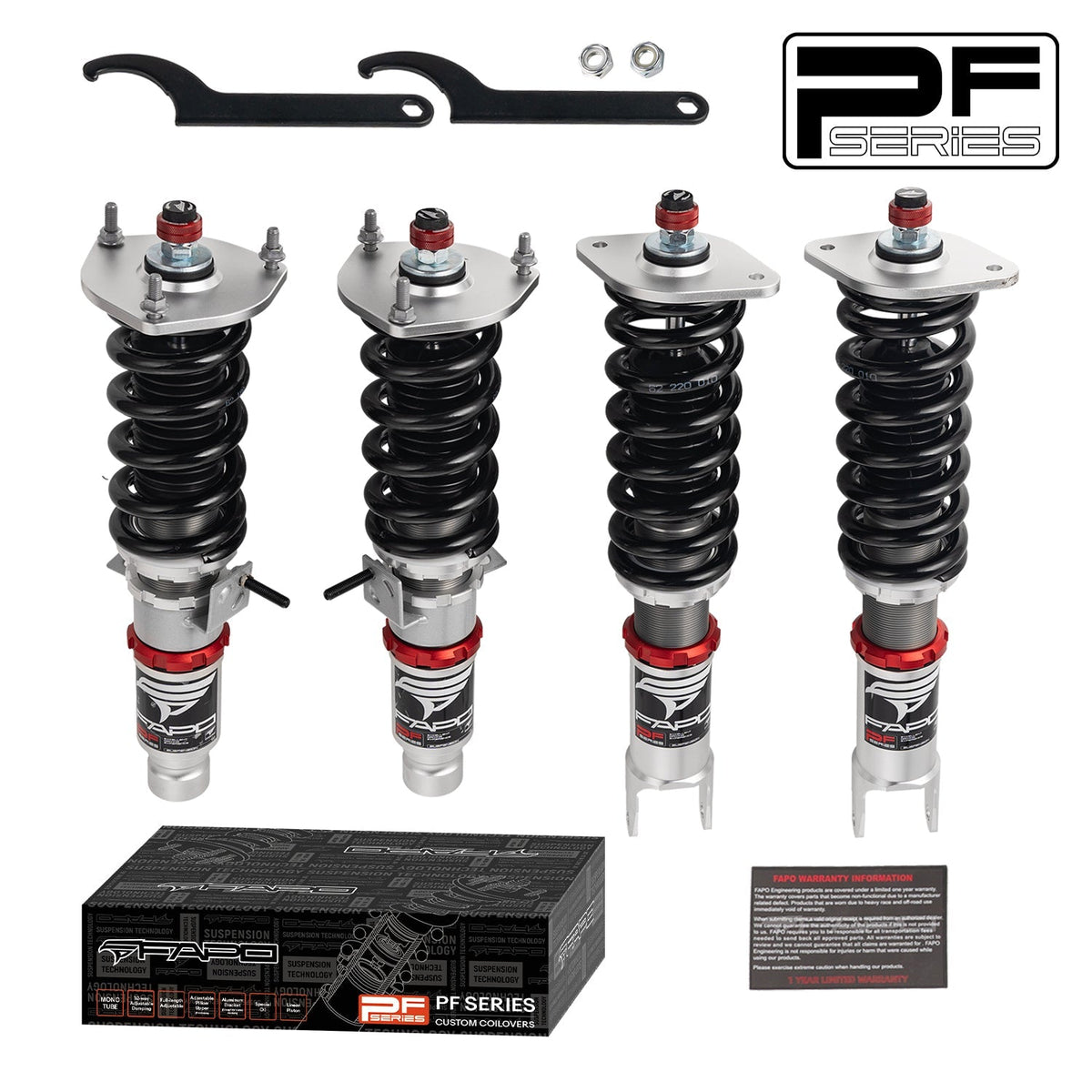 FAPO PF 32-Level Coilovers Infiniti G35X AWD V36 / G37X AWD / Q60 AWD V36/CV36 [PF008630]
