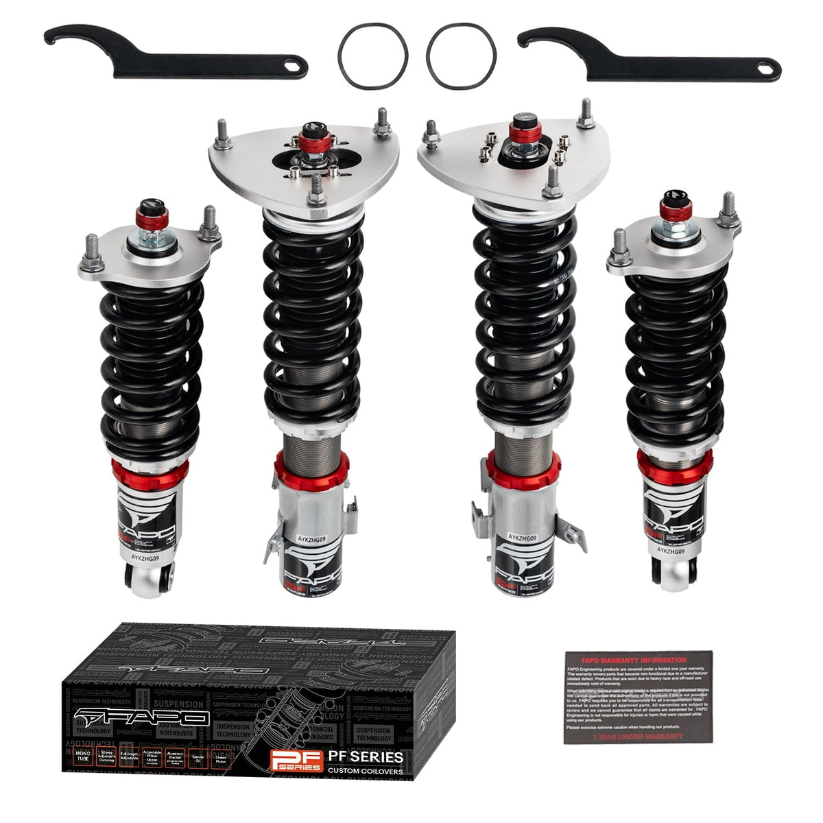 FAPO PF 32-Level Coilovers Subaru Legacy 4th Gen BL9/BP 2003-2009 [PF010230]