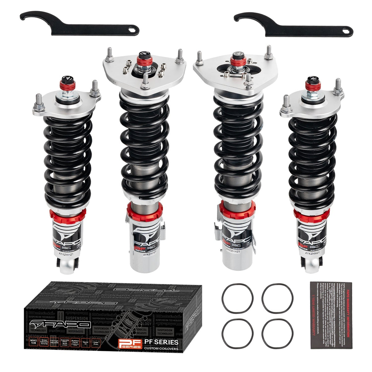 FAPO PF 32-Level Coilovers 1998-2006 Subaru Legacy BE/BH / Outback / Baja BT [PF010430]