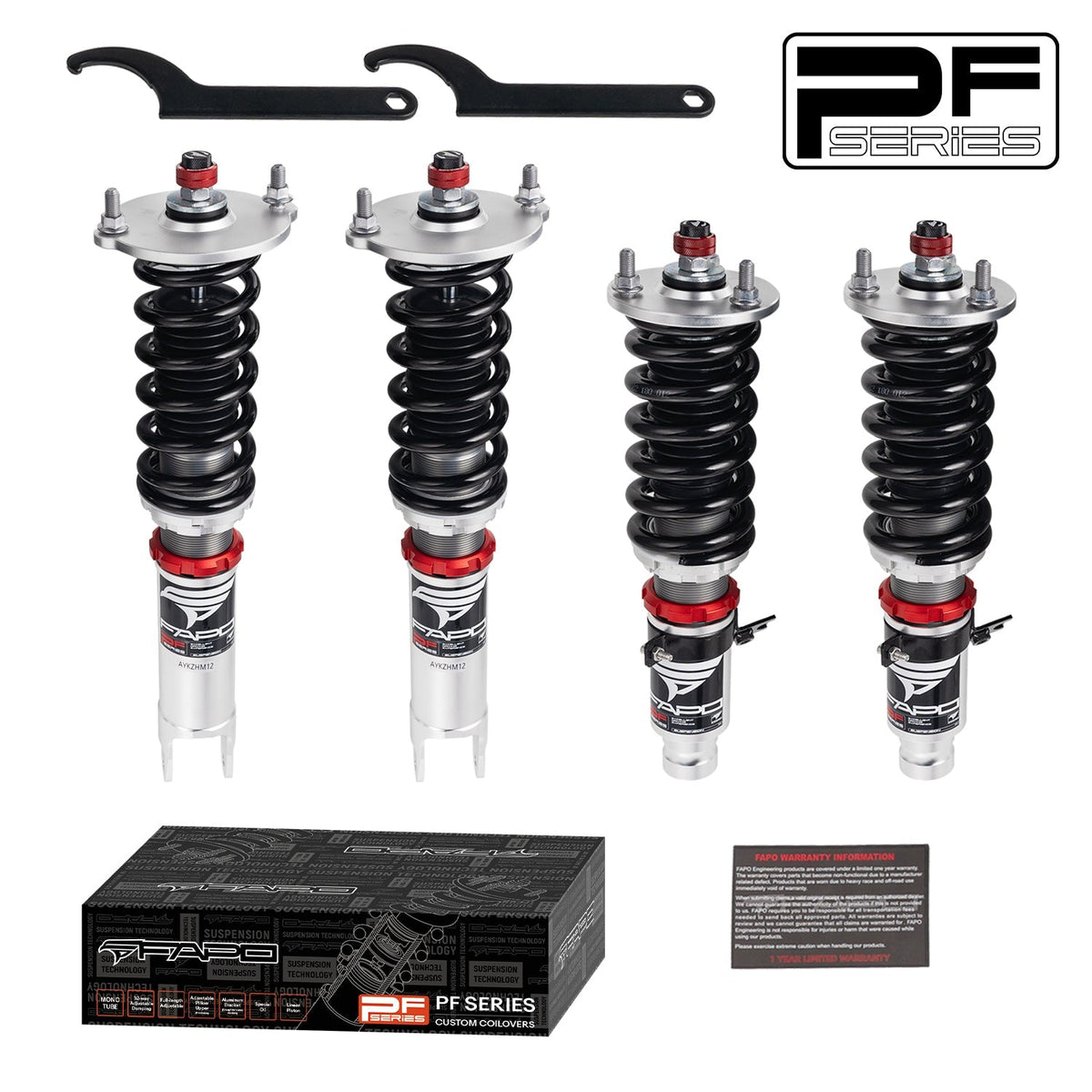 FAPO PF 32-Level Coilovers Honda Accord 5th Gen CD5/CD7 1993-1997 [PF012230]