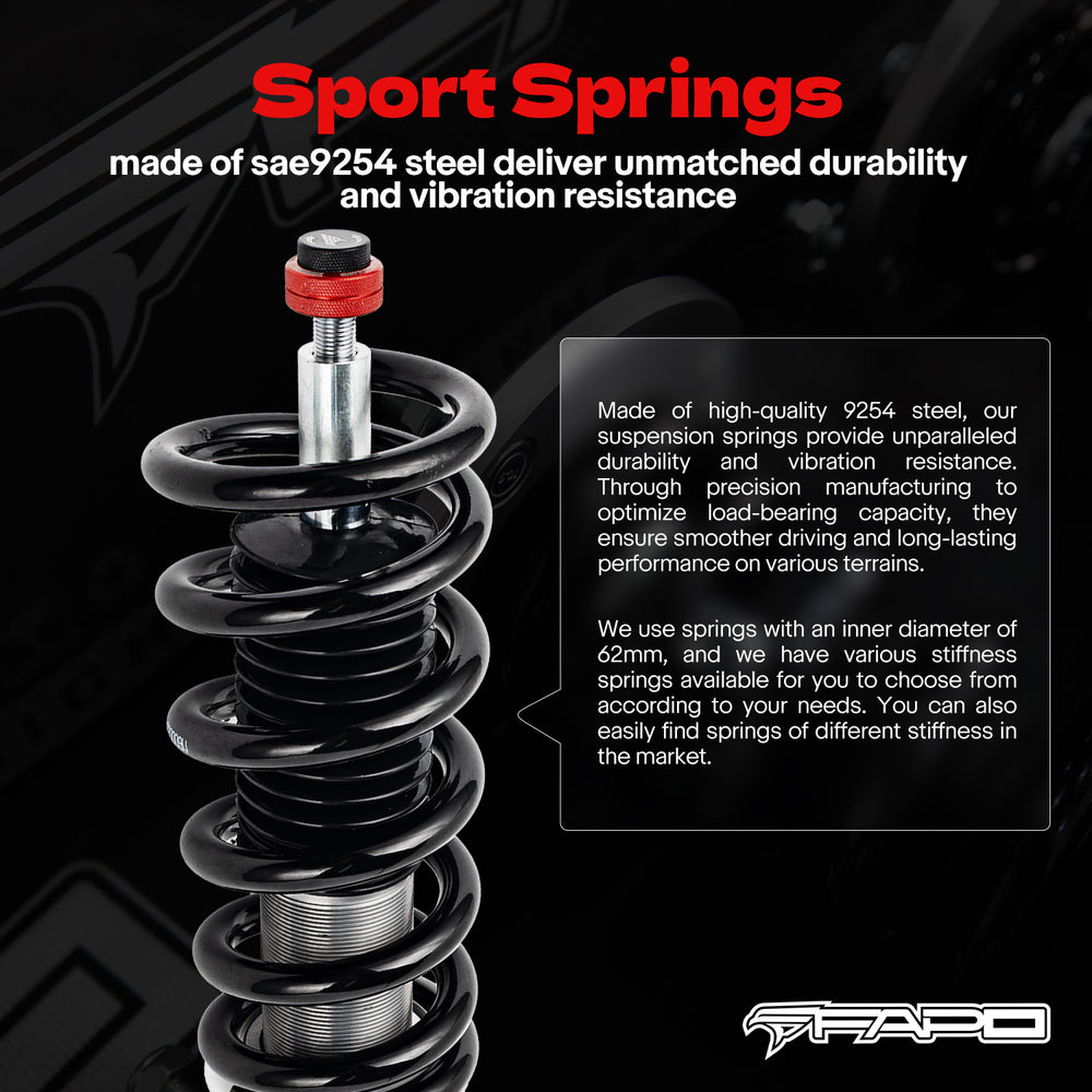 FAPO PF 32-Level Coilovers Mini Cooper R50/Cooper S R53 / Cabrio 1st Gen R52/RE16 [PF016530]