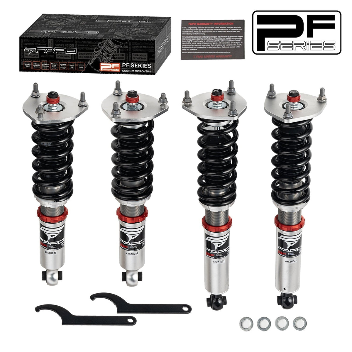 FAPO PF 32-Level Coilovers Lexus LS400 1st Gen XF10/UCF10 1989-1994 [PF015230]