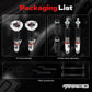 FAPO PF Custom 32-Level Coilovers BMW 1 Series E82 2011 &BMW M3 E90/E92/E93 2007-2013 [PF016430-CUSTOM]