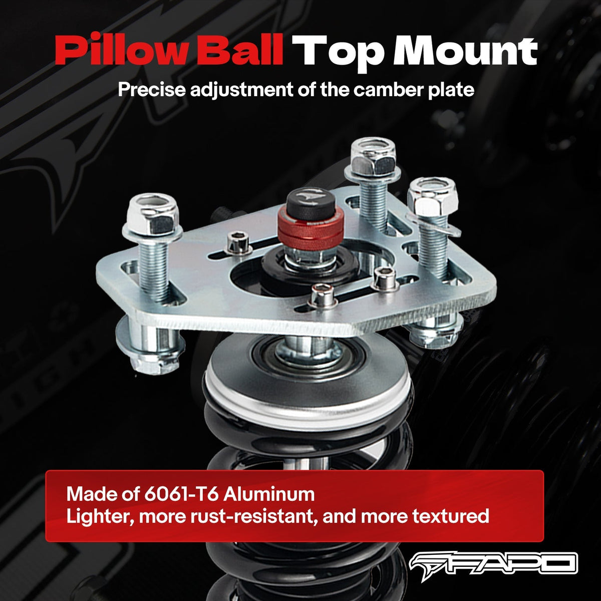FAPO PF 32-Level Coilovers Ford Fairmont 1981-1983 & Mustang 3rd Gen (Fox) 1979-1993 [PF017130]