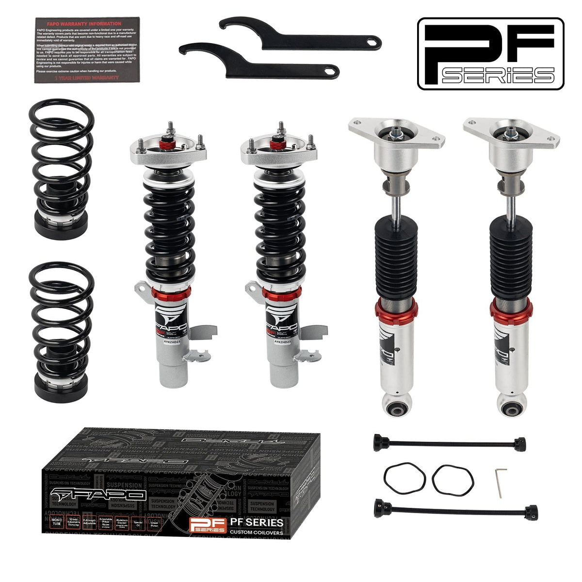 FAPO PF 32-Level Coilovers Ford Focus ST P3 2013-2018 [PF019130]