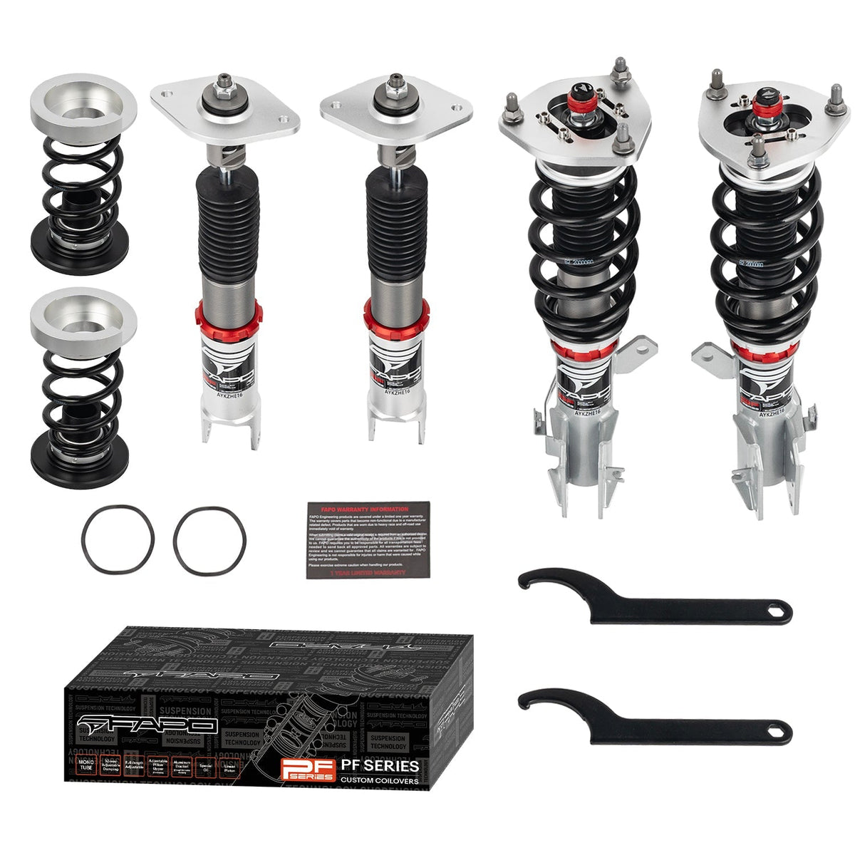 FAPO PF 32-Level Coilovers Nissan Altima 3rd Gen L31 2002-2006 / Nissan Maxima 6th Gen A34 2004-2008 [PF021430]