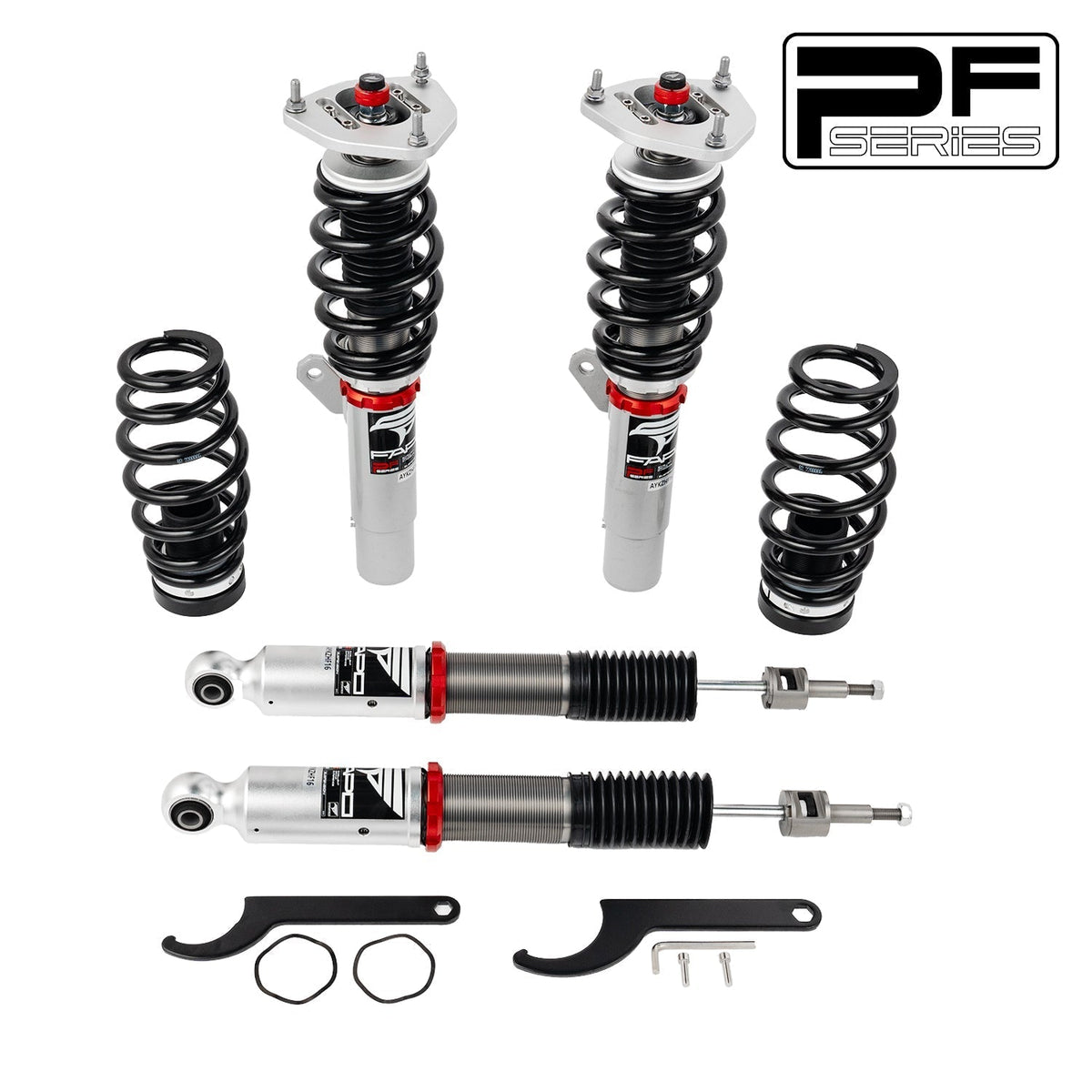FAPO PF Custom 32-Level Coilovers 32-Level Damping Coilover Volkswagen R32 MK5/A5 2008 & VW Rabbit MK5 2006-2009 [PF024830-CUSTOM]