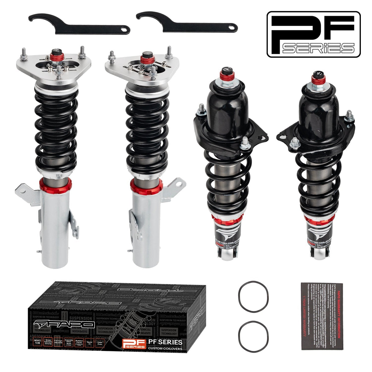 FAPO PF 32-Level Coilovers 2006-2019 Toyota Corolla E140/E150/E160 / Matrix / Pontiac Vibe [PF025730]