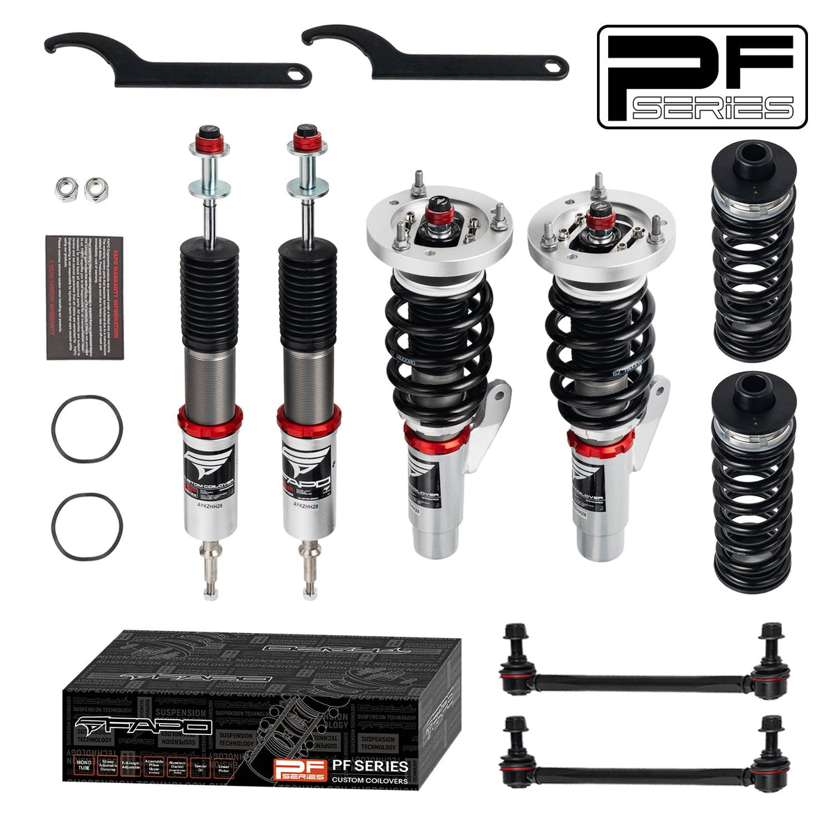 FAPO PF 32-Level Coilovers BMW 3 Series 5th Gen AWD E90 2006-2011 [PF026430]