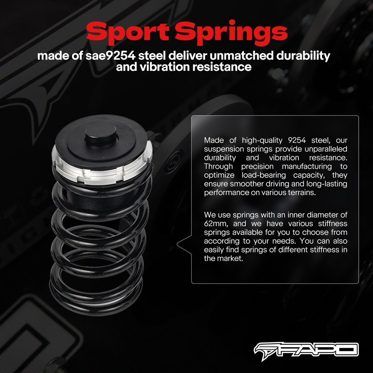 FAPO PF Custom 32-Level Coilovers Volvo V60 1st Gen DE 11-18 & Volvo V60 1st Gen DE 2011-2018 [PF027230-CUSTOM]