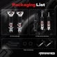 FAPO PF 32-Level Coilovers Ford Mustang 6th Gen 2.3T/5.0L (without electronic damping) S550 2015-2023 [PF027430]
