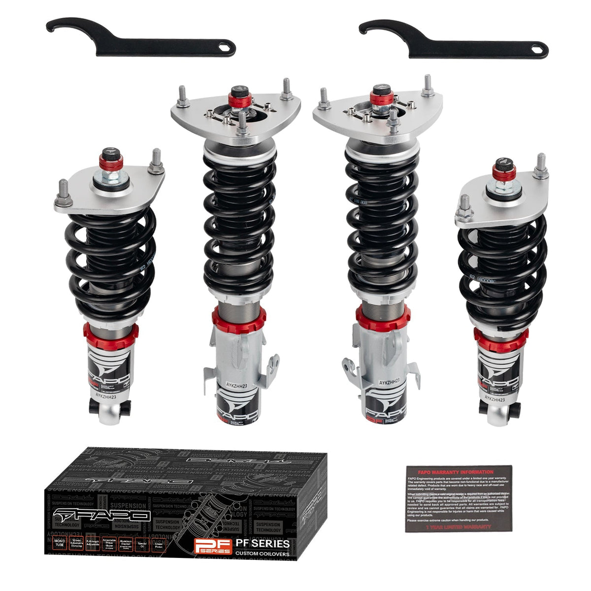 FAPO PF 32-Level Coilovers Subaru Impreza 5th Gen GK/GT 2016-2023 [PF030230]