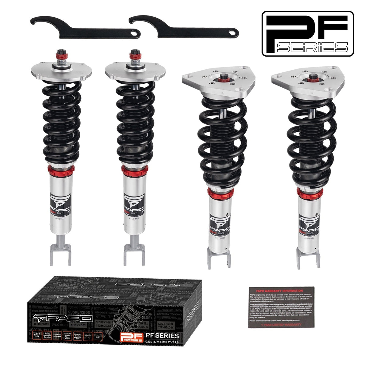 FAPO PF 32-Level Coilovers Volkswagen Phaeton 3D2 2002-2016 / Audi A8 2002-2009 [PF039330]