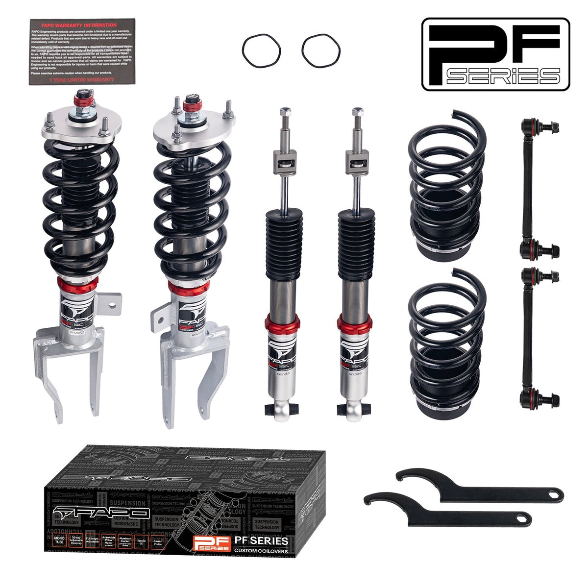 FAPO PF 32-Level Coilovers Tesla Model 3 4WD 2017+ [PF039830]