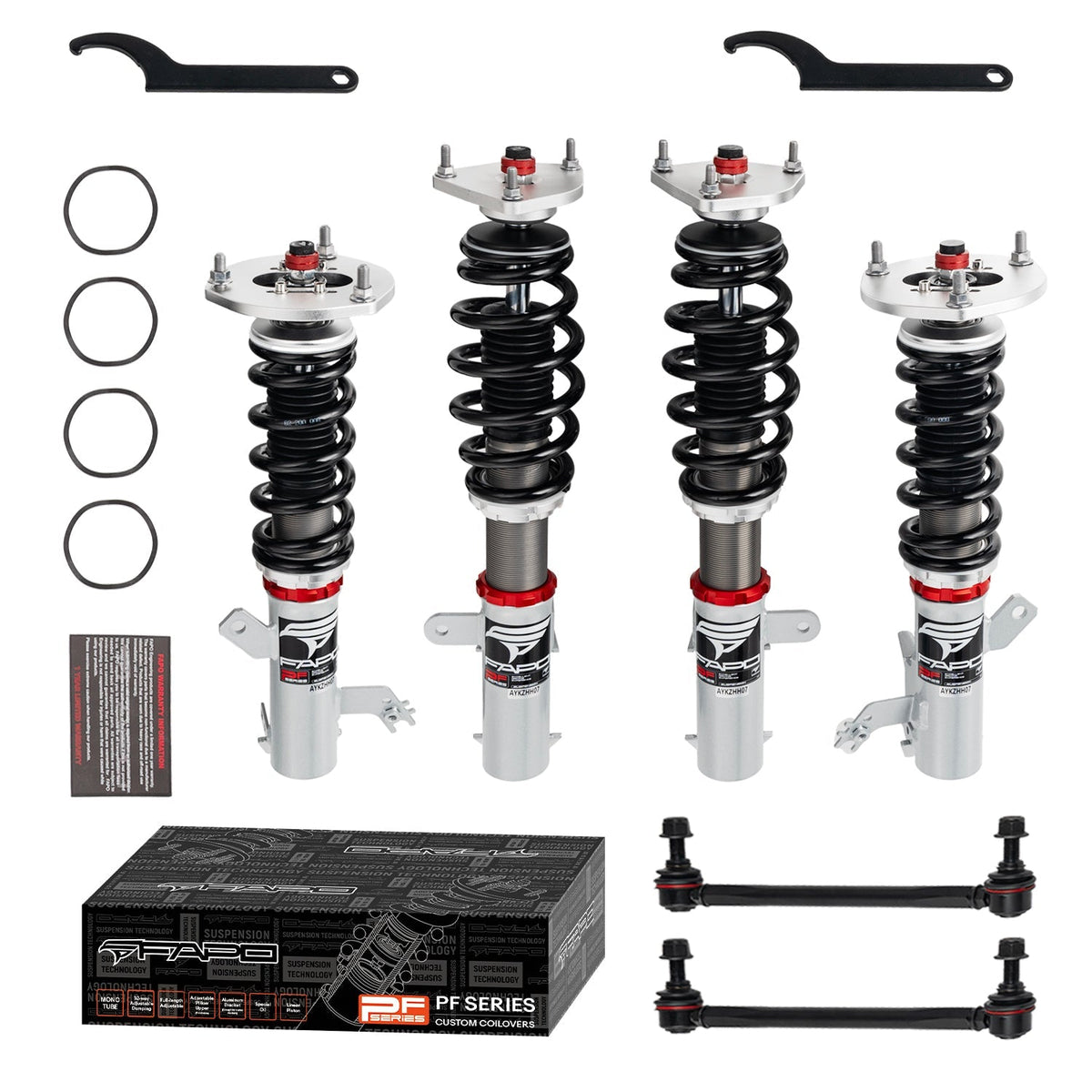 FAPO PF 32-Level Coilovers Toyota Camry 7th Gen SE 2011-2017 [PF045030]