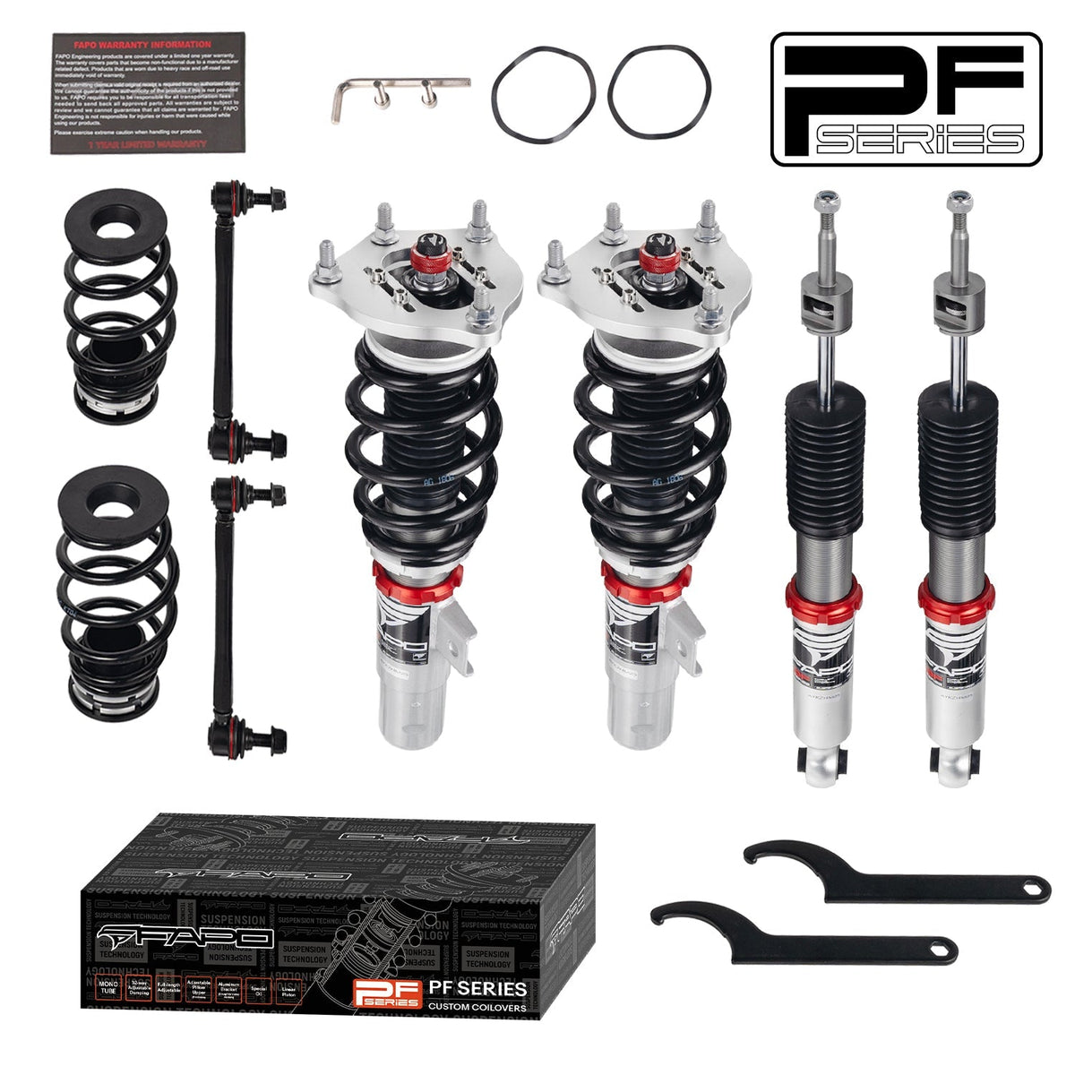 FAPO PF 32-Level Coilovers Honda Civic 10th Gen Type R FK8 2017-2020 [PF052130]
