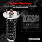 FAPO PF Custom 32-Level Coilovers Mercedes-Benz C-Class 4th Gen 2WD W205/S205/C205/A205 2014-2021 [PF056330-CUSTOM]