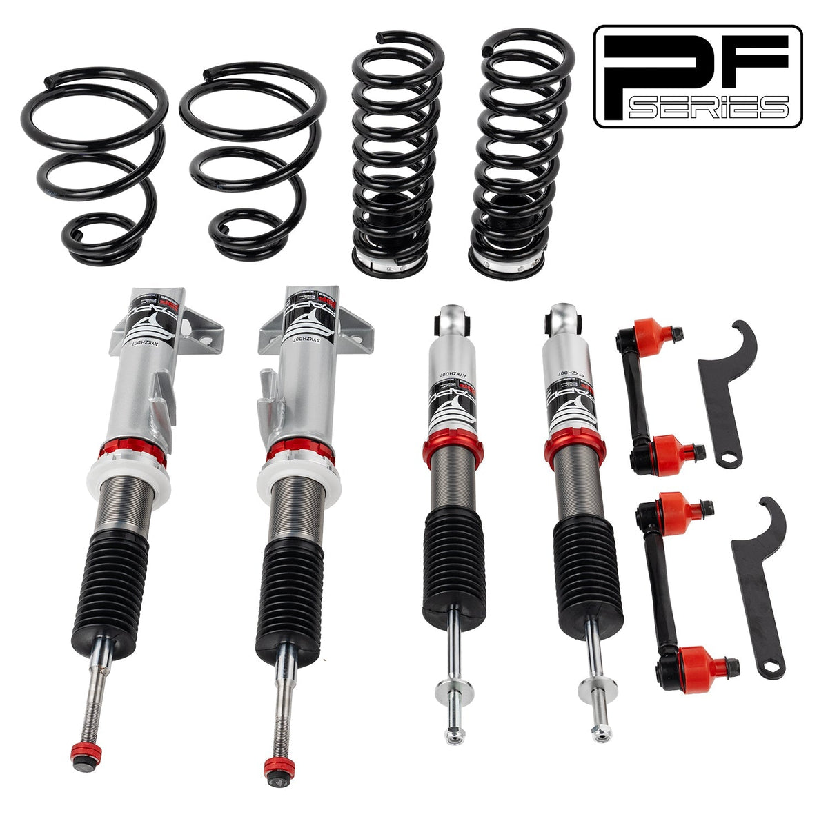 FAPO PF 32-Level Coilovers Mercedes-Benz C-Class 2nd Gen RWD W203 2000-2007 [PF056630]