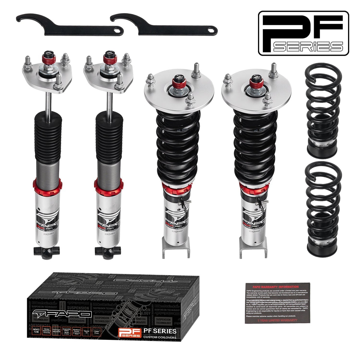 FAPO PF 32-Level Coilovers Lexus GS250/GS350/400H (RWD) FORKFLM L10 2011+ [PF075230]