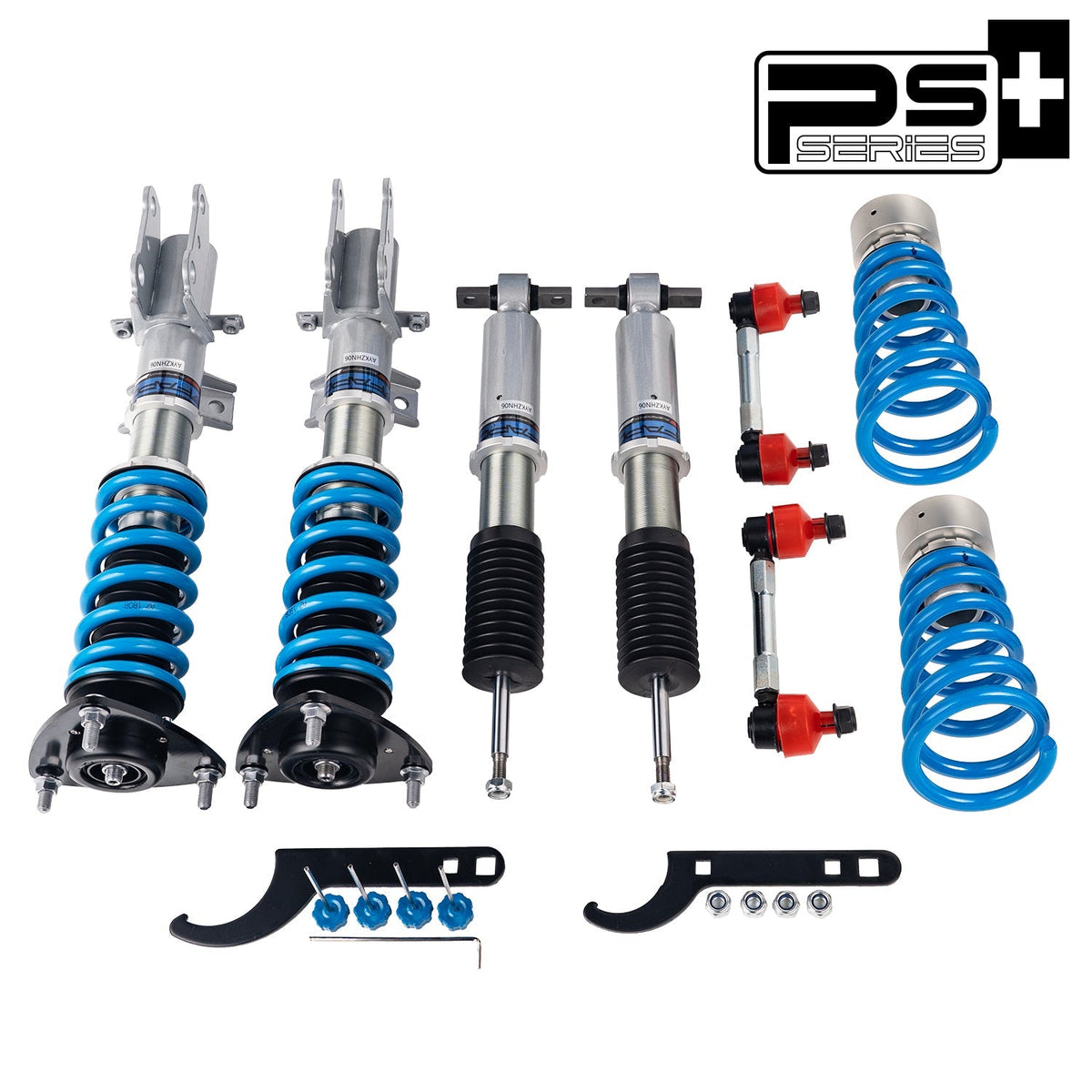 FAPO PS+ 16-Level Coilovers Ford Mustang 6th Gen 2.3T (Without Electronic Dampening) S550 2015-2023 [PS027420]