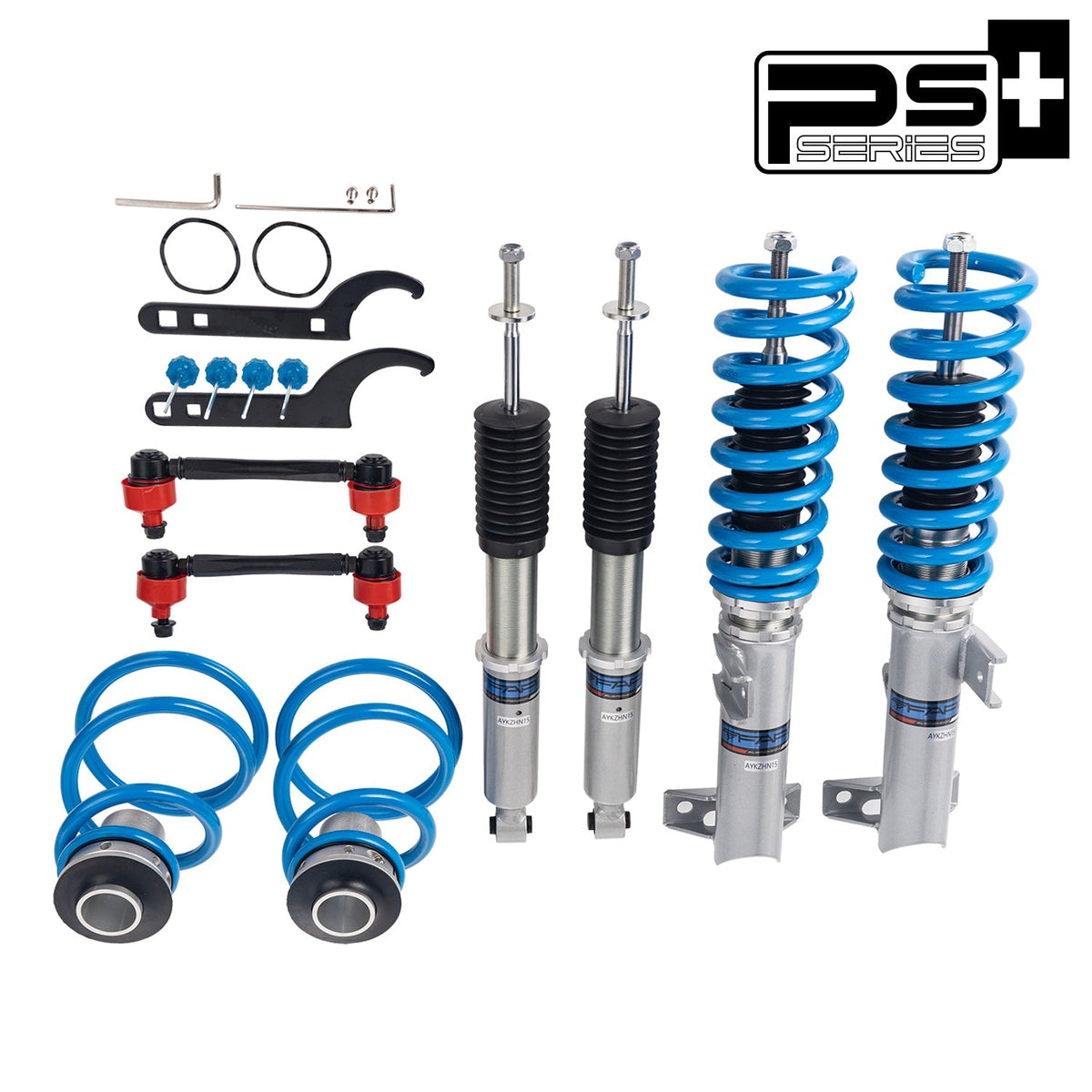 FAPO PS+ 16-Level Coilovers Mercedes-Benz C-Class 2nd Gen RWD W203 2000-2007 [PS056620]