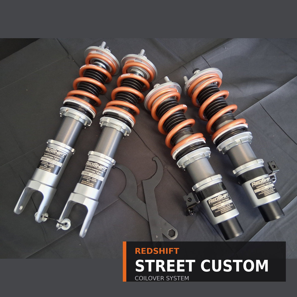 RedShift Street Custom Coilovers 1992-95 Honda Civic (Rear Fork) (EG6/EH/DC2)
