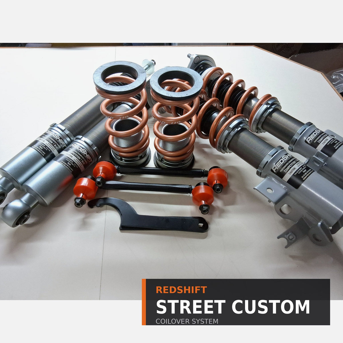 RedShift Street Custom Coilovers 2014-15 Honda Civic (SI ONLY) (FB)